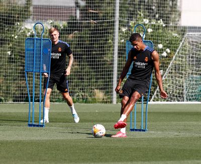 entrenamiento del real madrid
