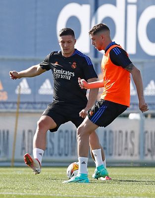 entrenamiento del real madrid