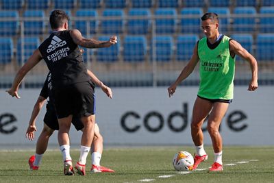 entrenamiento del real madrid