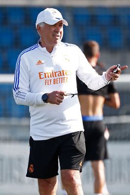 entrenamiento del real madrid