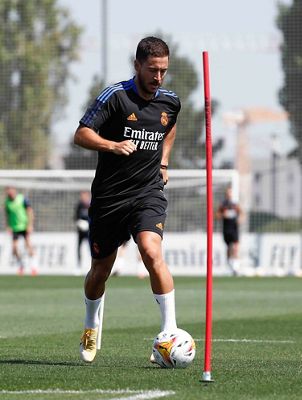 entrenamiento del real madrid