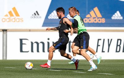 entrenamiento del real madrid