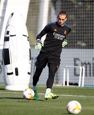 entrenamiento del real madrid