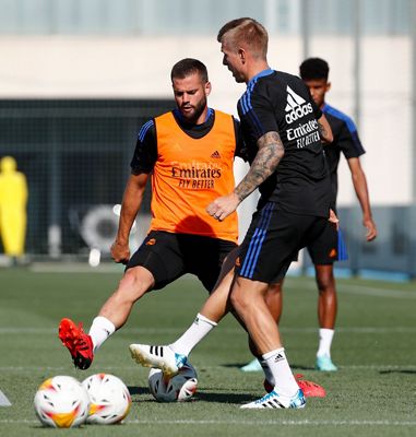 entrenamiento del real madrid