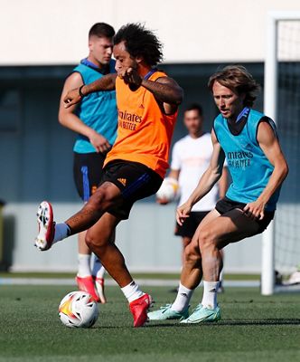 entrenamiento del real madrid