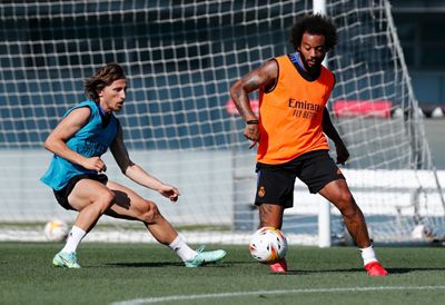 entrenamiento del real madrid