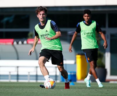 entrenamiento del real madrid
