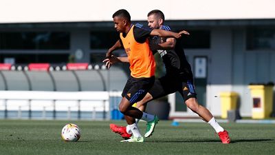 Doble sesión en la tercera jornada de entrenamientos de la semana