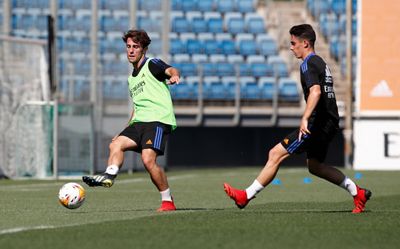 entrenamiento del real madrid