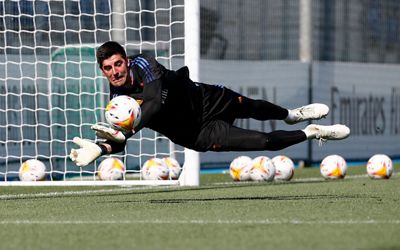entrenamiento del real madrid