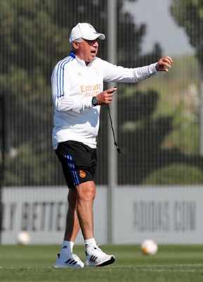 entrenamiento del real madrid