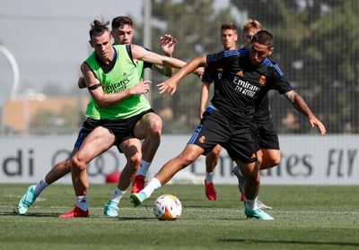 entrenamiento del real madrid