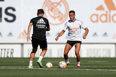 entrenamiento del real madrid