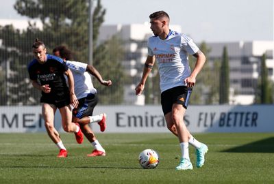 entrenamiento del real madrid