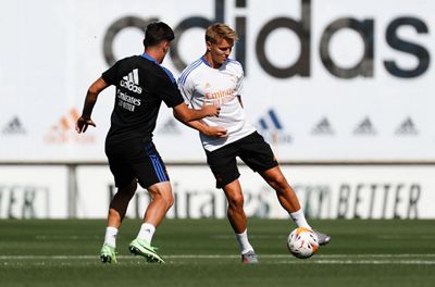 entrenamiento del real madrid
