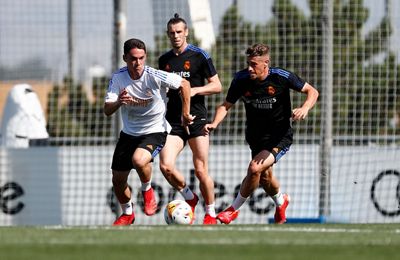 entrenamiento del real madrid