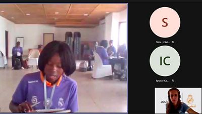 Primeras formaciones telemáticas para la escuela de la Fundación en Gorongosa