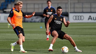 Casemiro, Militão y Vini Jr. se incorporan a los entrenamientos