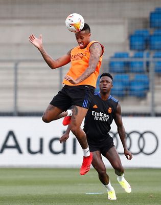 entrenamiento del real madrid