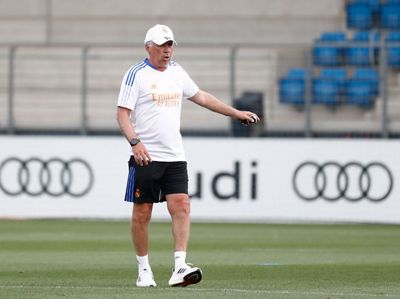 entrenamiento del real madrid