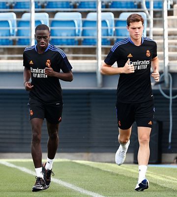 entrenamiento del real madrid