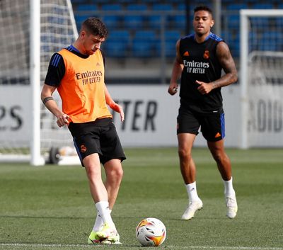 entrenamiento del real madrid