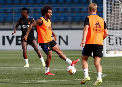 entrenamiento del real madrid