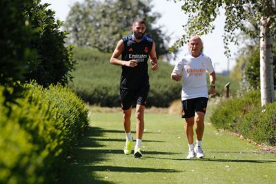 entrenamiento del real madrid