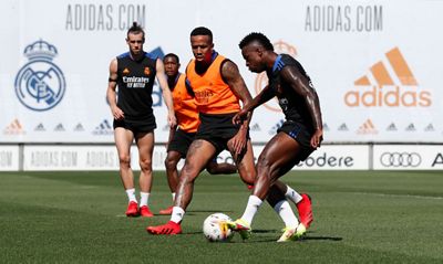 entrenamiento del real madrid