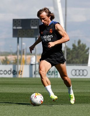entrenamiento del real madrid