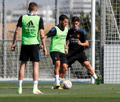 entrenamiento del real madrid