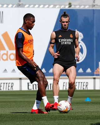 entrenamiento del real madrid