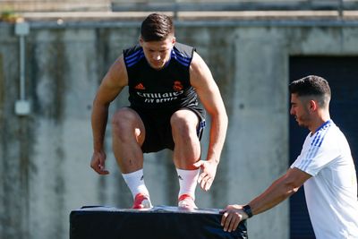 entrenamiento del real madrid