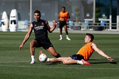 entrenamiento del real madrid