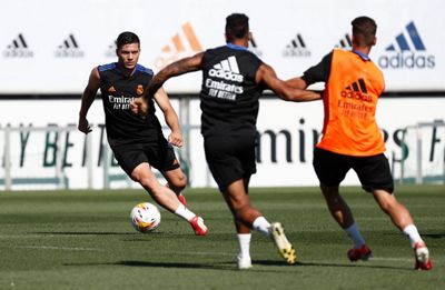 entrenamiento del real madrid