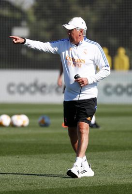 entrenamiento del real madrid
