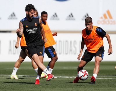 entrenamiento del real madrid