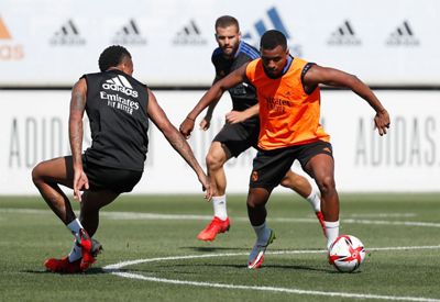 entrenamiento del real madrid
