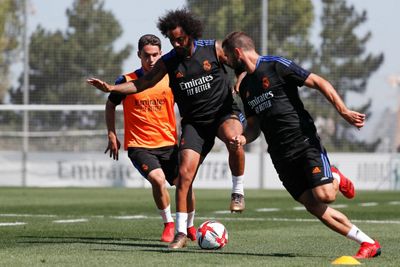entrenamiento del real madrid