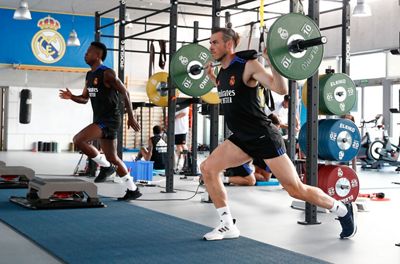 entrenamiento del real madrid