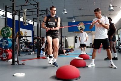 entrenamiento del real madrid