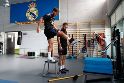 entrenamiento del real madrid