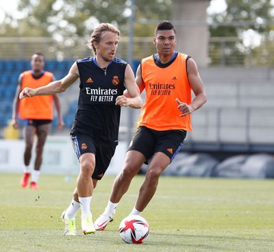 entrenamiento del real madrid