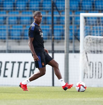 entrenamiento del real madrid