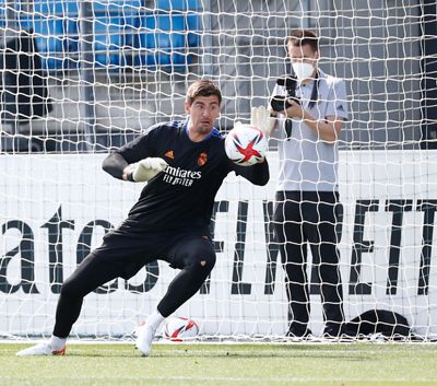 entrenamiento del real madrid