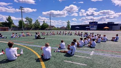 Más de 200 menores participaron en los clínics de la Fundación en Canadá