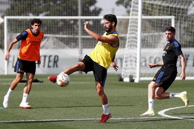 entrenamiento del real madrid