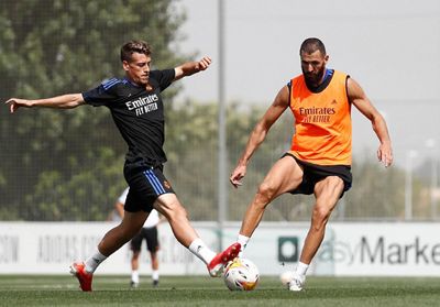 entrenamiento del real madrid