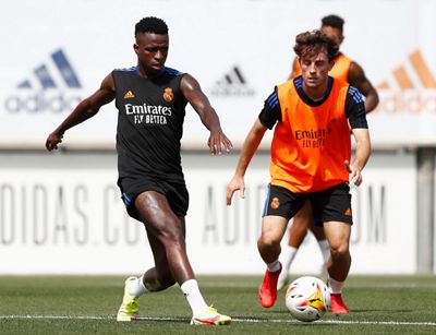 entrenamiento del real madrid