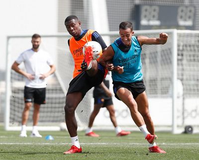 entrenamiento del real madrid